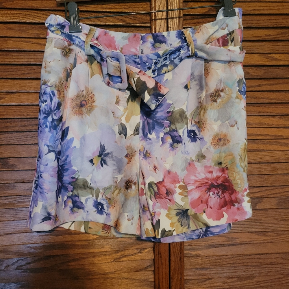 Jason Wu NWOT High Waist Floral Women's Shorts - Multicolor Size 6